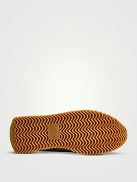 Flow Runner 2.0 Suede And Nylon Sneakers