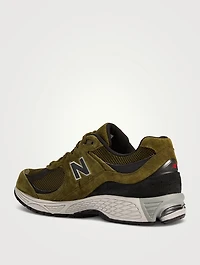 2002R Suede And Mesh Sneakers