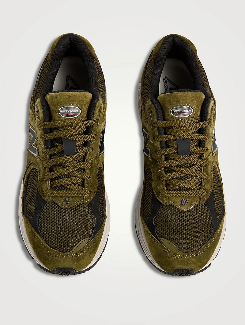 2002R Suede And Mesh Sneakers