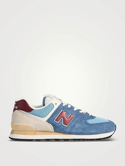 574 Textile And Suede Sneakers