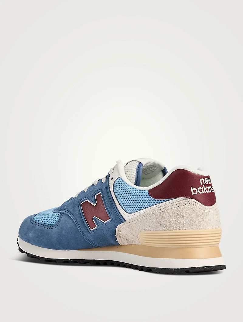 574 Textile And Suede Sneakers