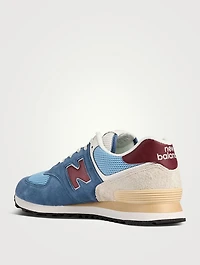 574 Textile And Suede Sneakers
