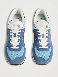 574 Textile And Suede Sneakers