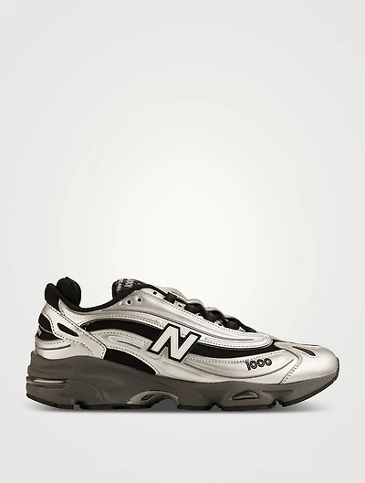 1000 Suede And Mesh Sneakers