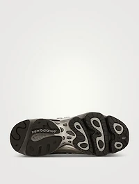 1000 Suede And Mesh Sneakers