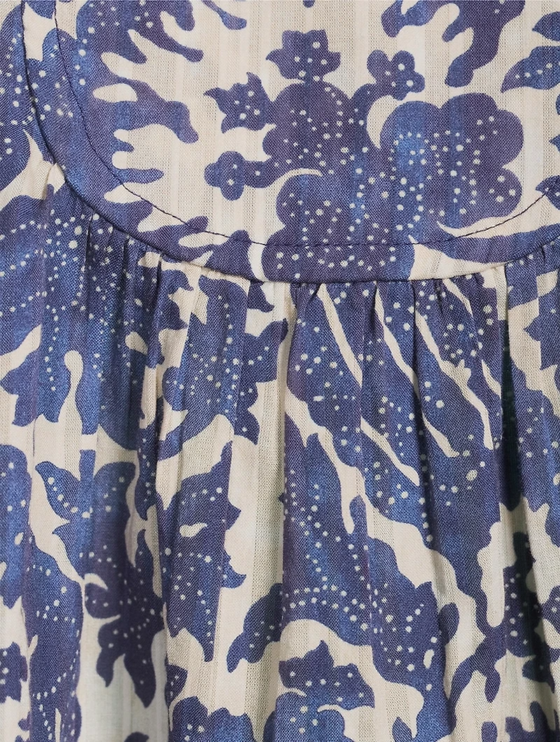 Sienna Ruffled Blouse Floral Print