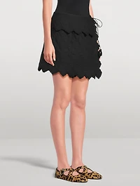 Taryn Quilted Mini Skirt