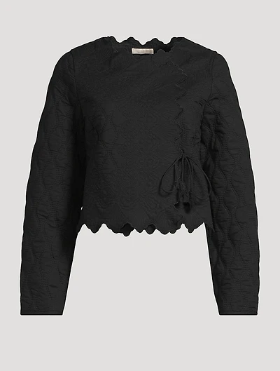Zofia Quilted Voile Jacket