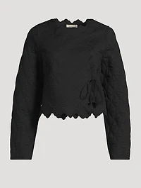 Zofia Quilted Voile Jacket