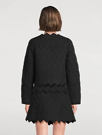 Zofia Quilted Voile Jacket