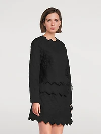 Zofia Quilted Voile Jacket