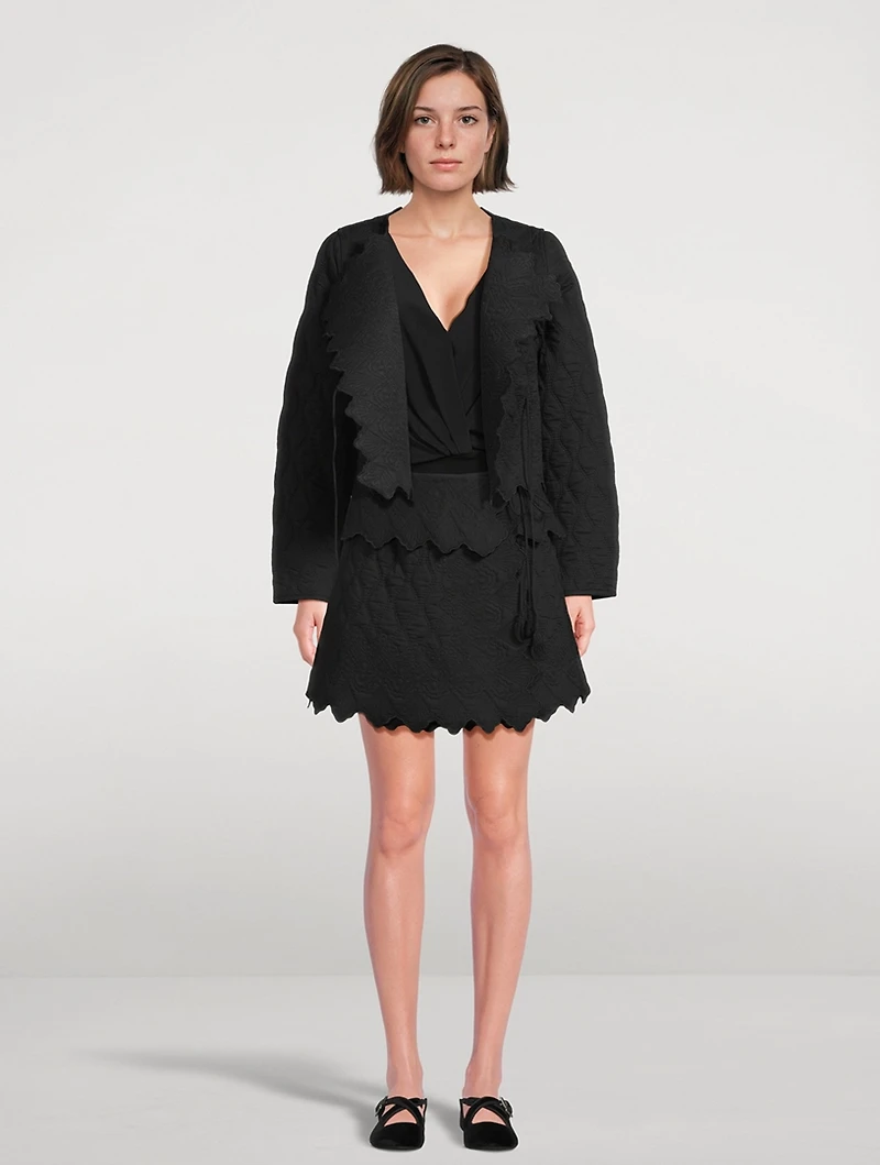 Zofia Quilted Voile Jacket