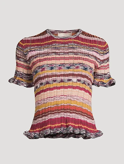 Miya Ruffle-Trimmed Sweater