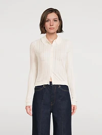 Lottie Pointelle Cardigan