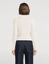 Lottie Pointelle Cardigan
