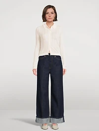Lottie Pointelle Cardigan