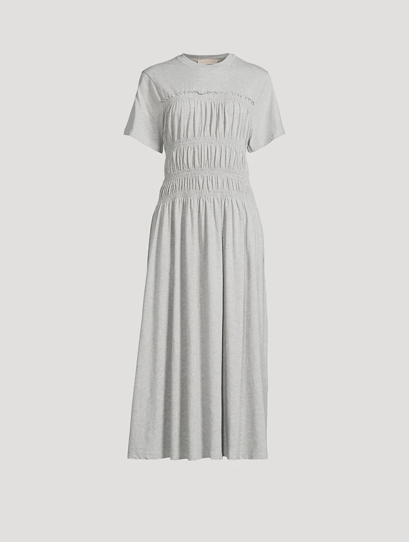 Georgie Smocked Midi Dress