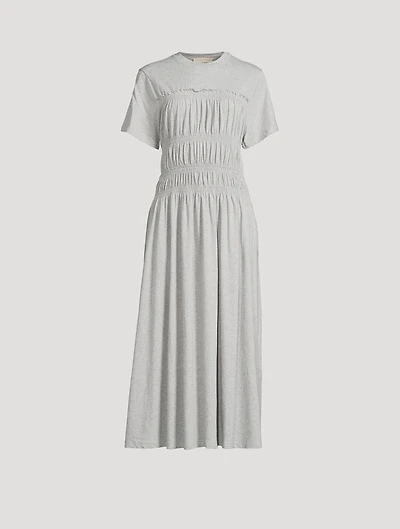 Georgie Smocked Midi Dress