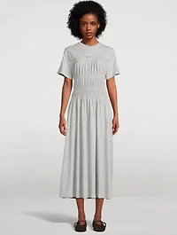 Georgie Smocked Midi Dress