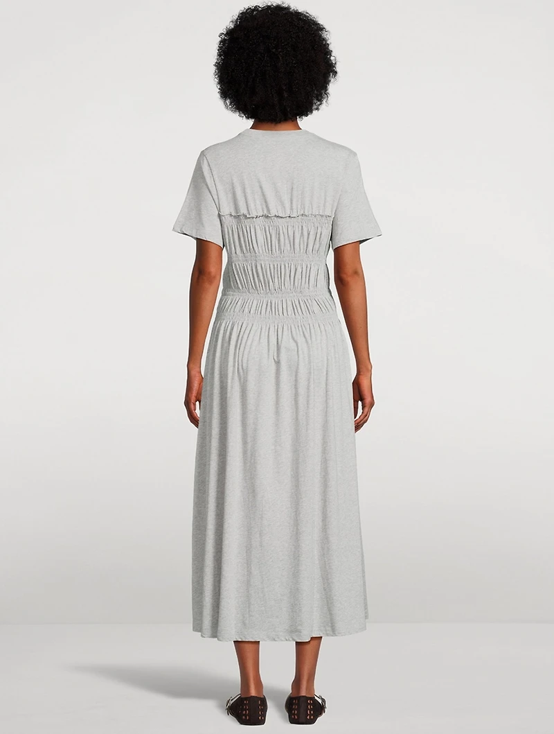 Georgie Smocked Midi Dress