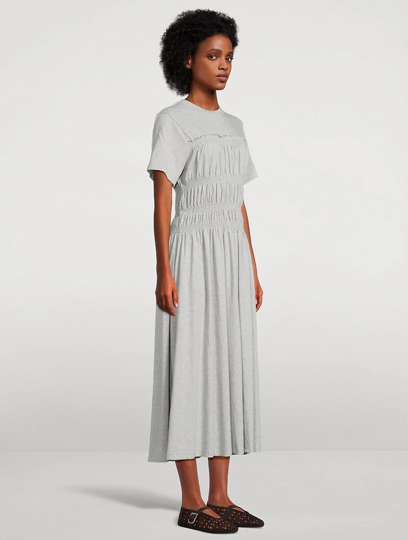 Georgie Smocked Midi Dress