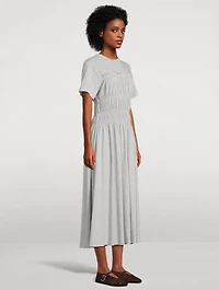 Georgie Smocked Midi Dress