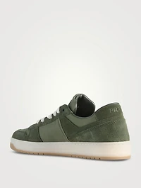 Downtown Re-Nylon And Suede Sneakers