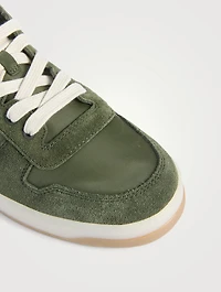 Downtown Re-Nylon And Suede Sneakers