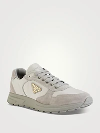Prax 2.0 Re-Nylon and Suede Sneakers