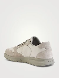 Prax 2.0 Re-Nylon and Suede Sneakers