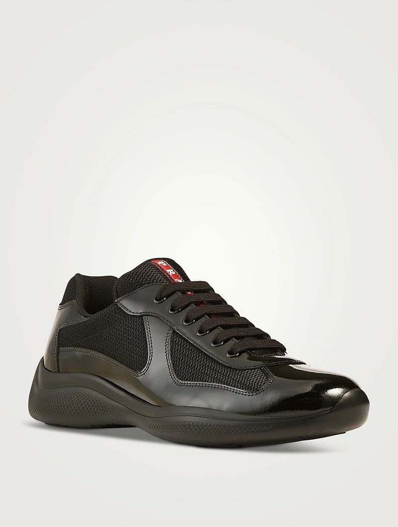 America's Cup Patent Leather Sneakers