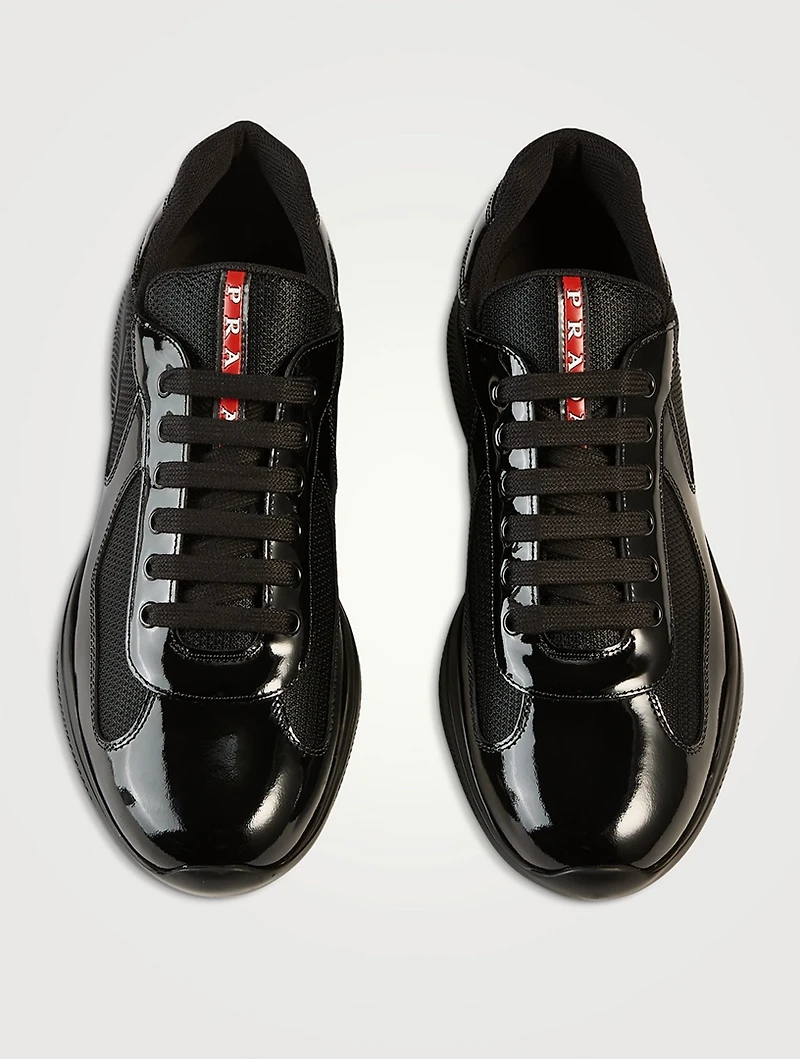 America's Cup Patent Leather Sneakers