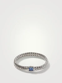 Medium Icon Blue Sapphire Bracelet