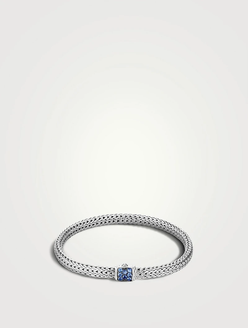 Classic Chain 5mm Pavé Icon Bracelet