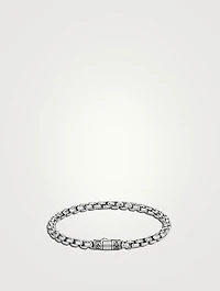 Sterling Silver Box Chain Bracelet