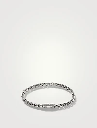 Sterling Silver Box Chain Bracelet
