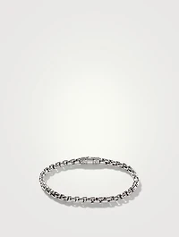 Sterling Silver Box Chain Bracelet