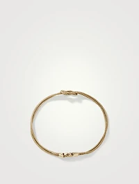 Love Knot 14K Gold 3.6mm Chain Bracelet
