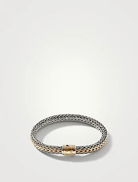 Icon Gold And Sterling Silver Reversible Bracelet