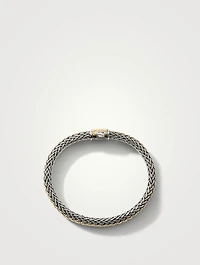 Icon Gold And Sterling Silver Reversible Bracelet