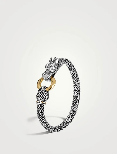 Naga Heritage Two-Tone Dragon Bracelet