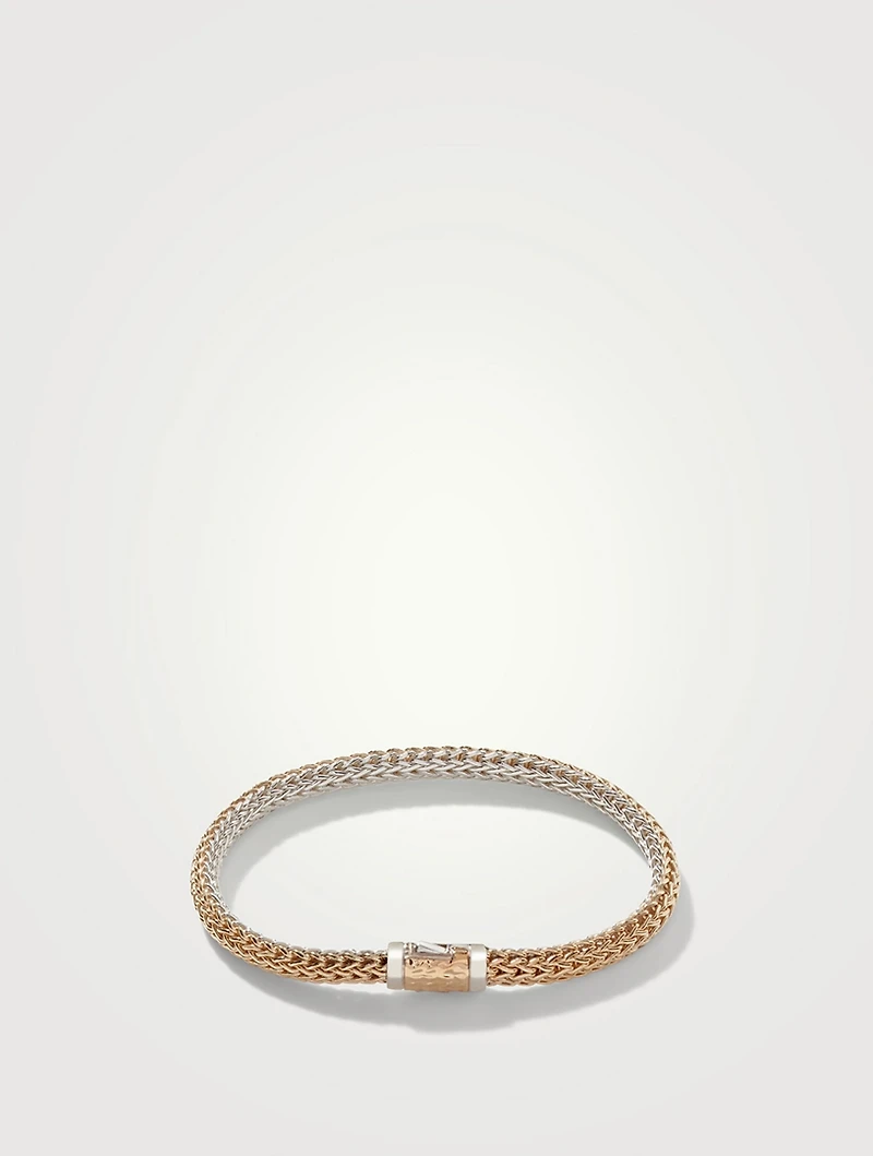 Classic Chain 5mm Reversible Icon Bracelet