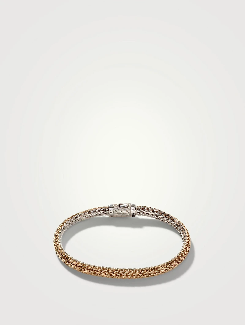 Classic Chain 5mm Reversible Icon Bracelet
