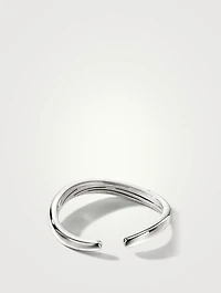 Surf Scatter Cuff Bracelet With Diamonds