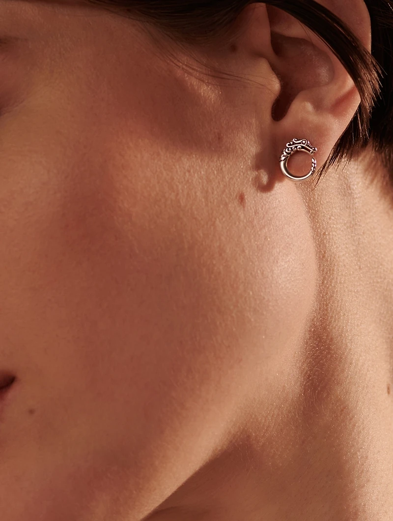 Legends Naga Hoop Earrings