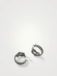 Love Knot 20mm Hoop Earrings