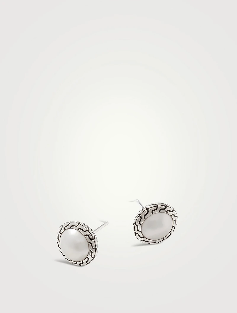 10mm Pearl Stud Earrings