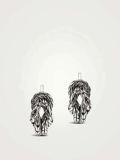 Love Knot Sterling Silver Earrings
