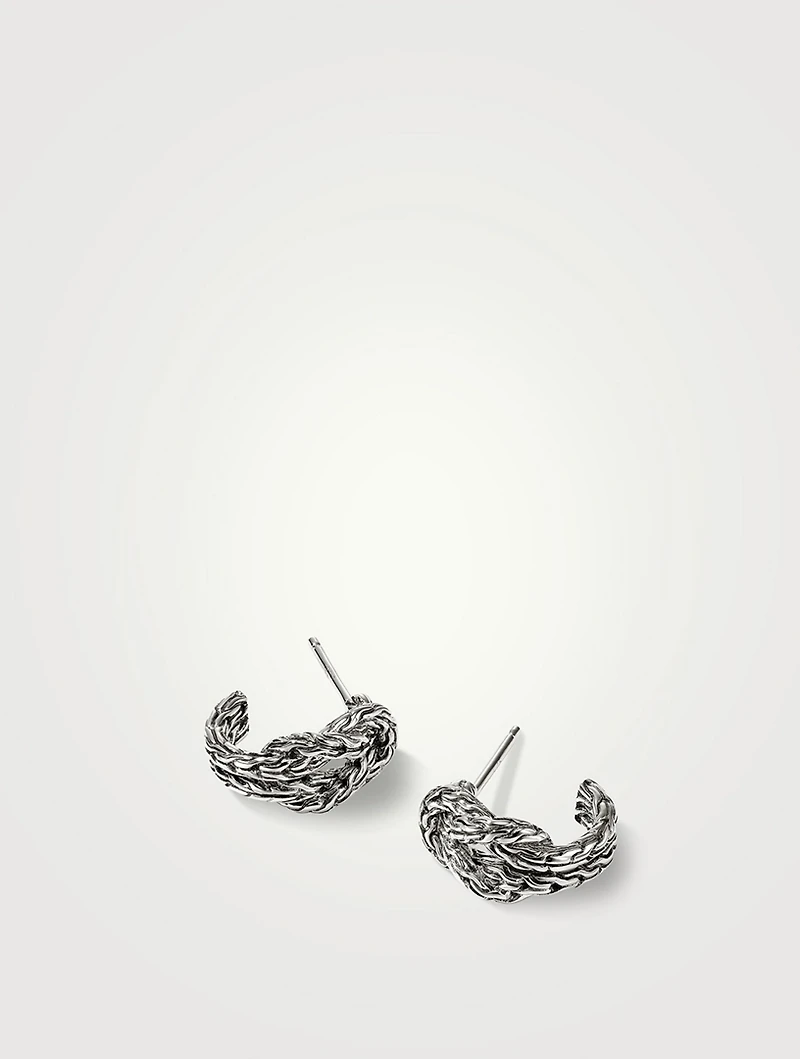 Love Knot Sterling Silver Earrings