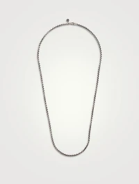 Naga Sterling Silver Box Chain Necklace